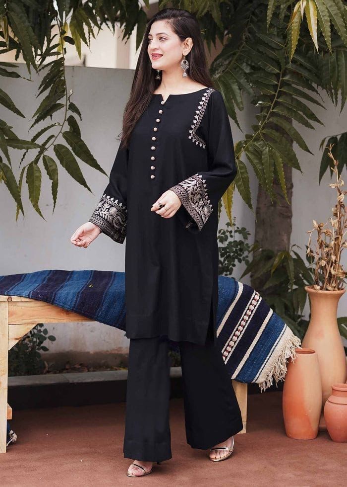 Black kurta Plazzo set