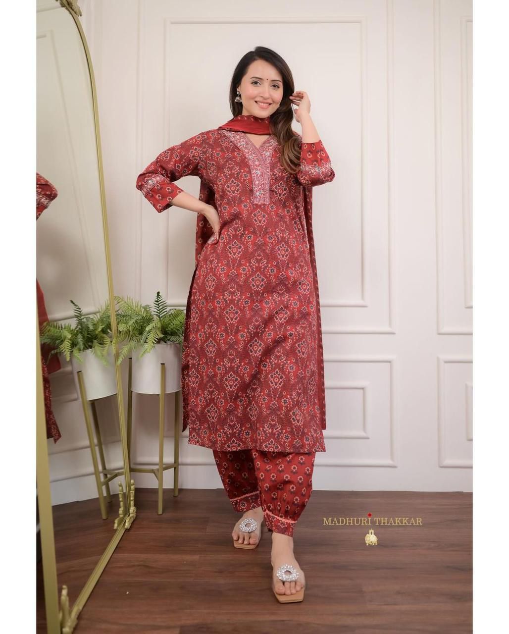 Summer Afghani Suit Set