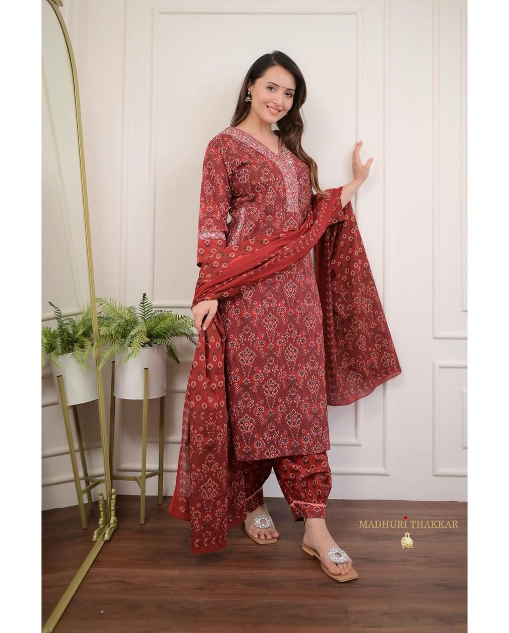 Summer Afghani Suit Set
