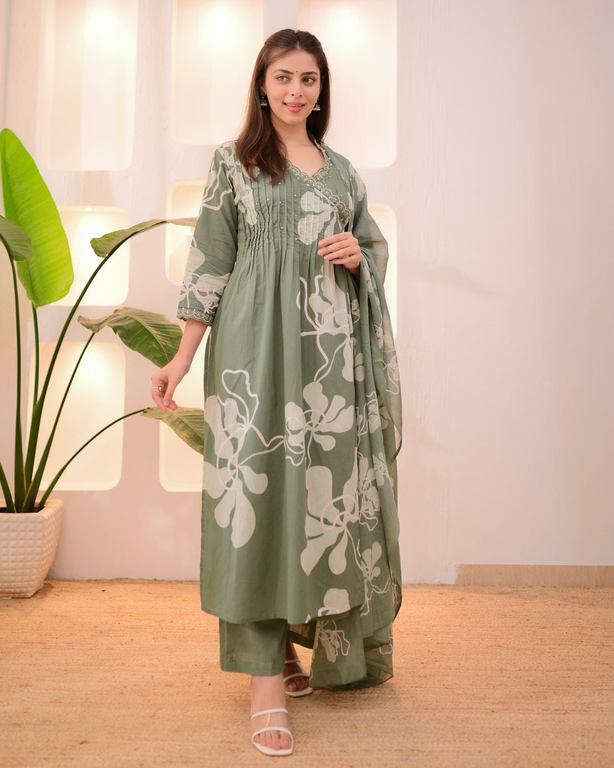 Azrak Taj cotton suit set