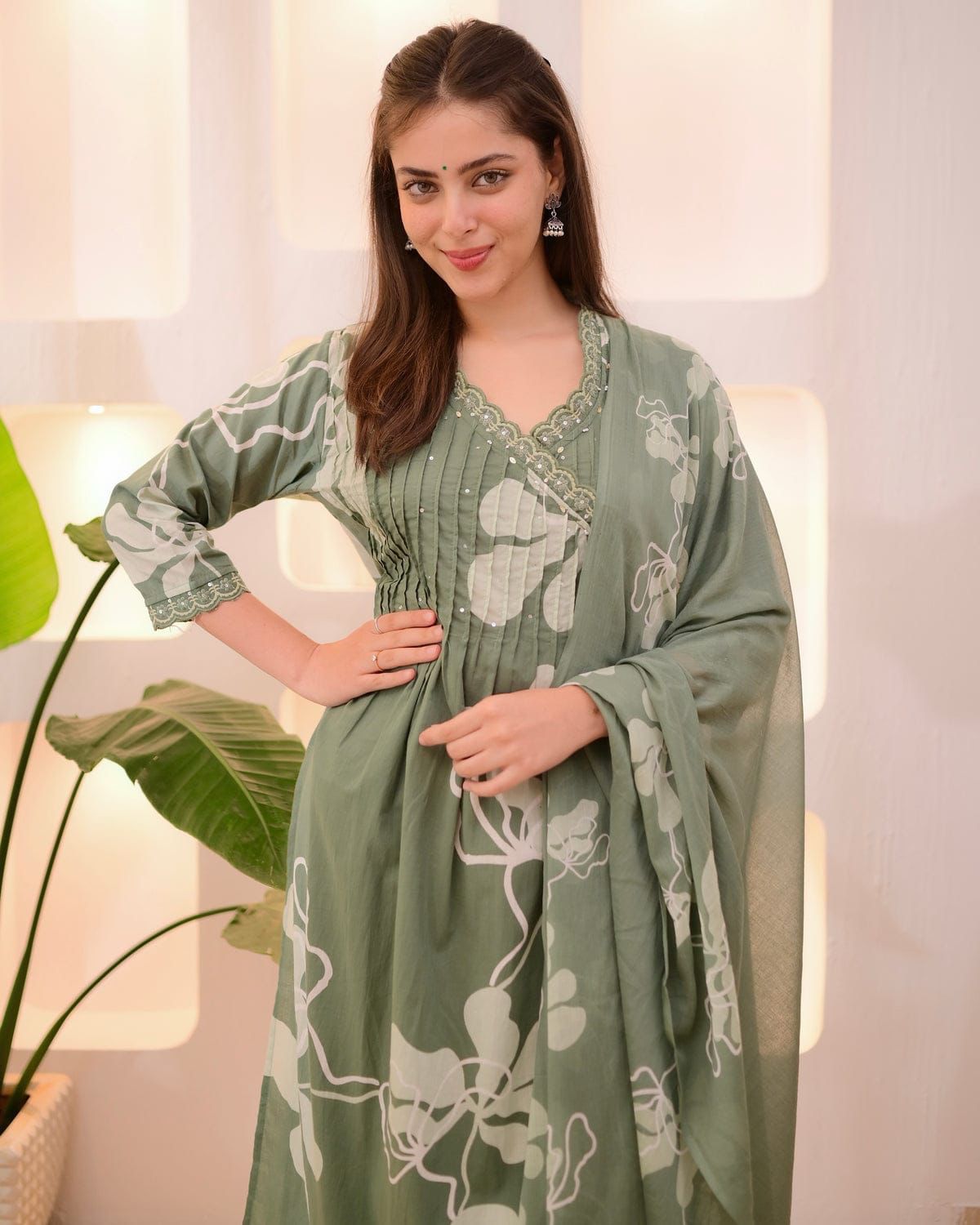 Azrak Taj cotton suit set