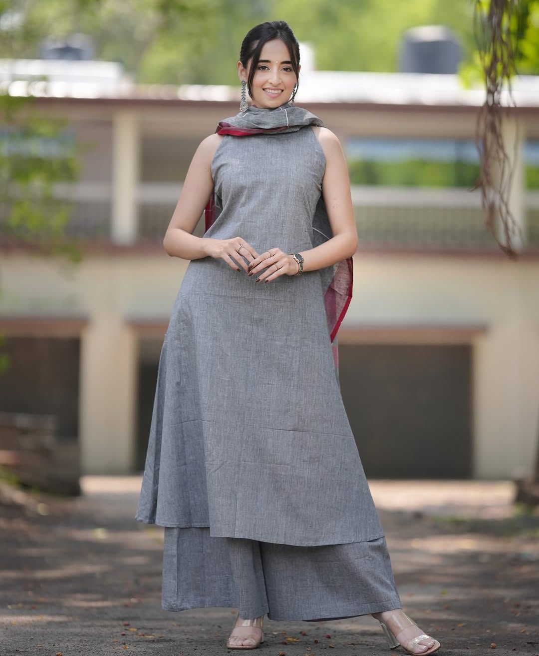 SULAABH COTTON PALAZZO PANTS SET