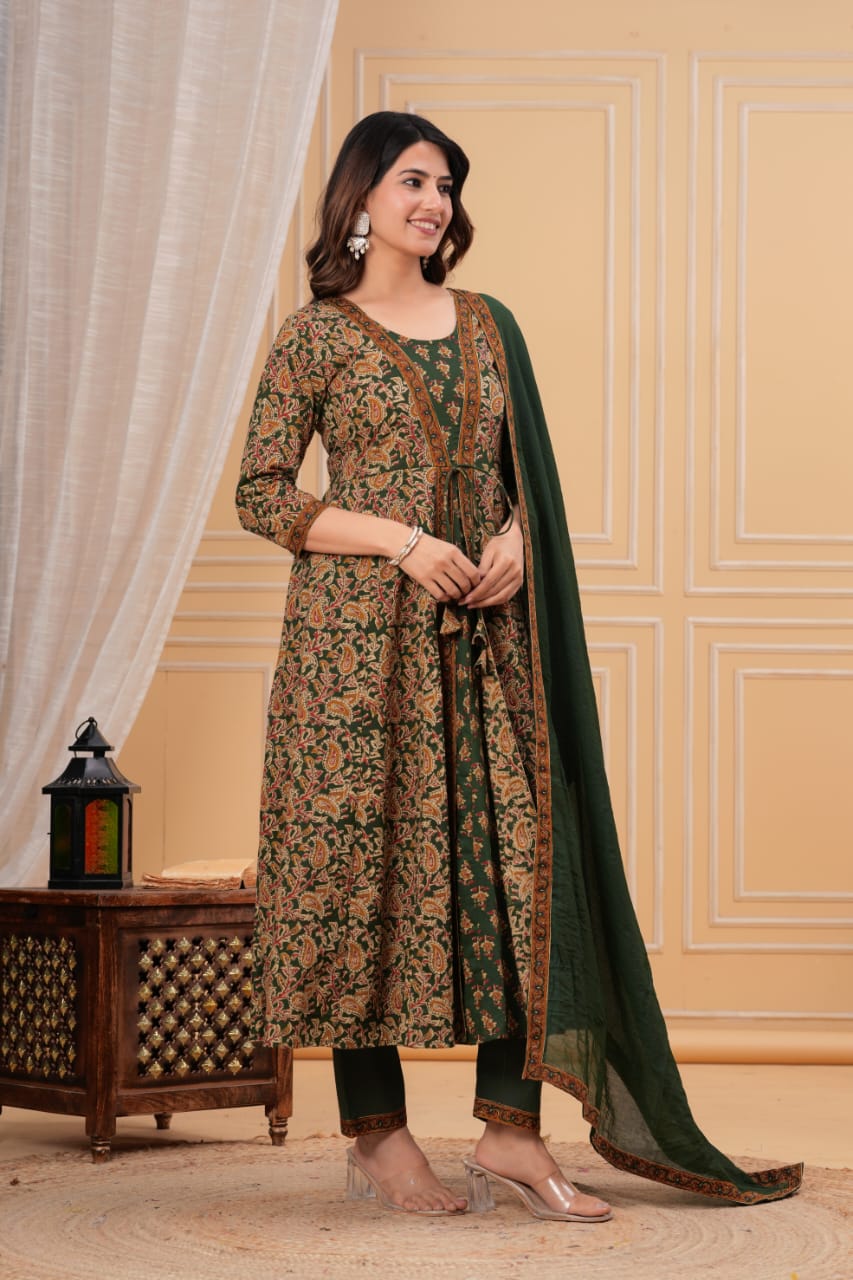 AZARAKHA  ANARKALI KURTI  SET