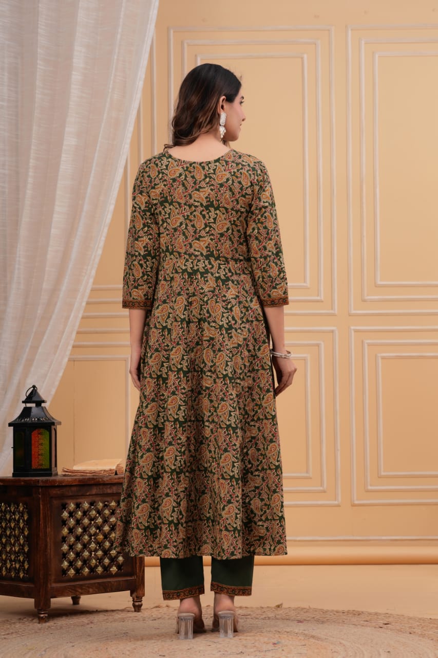 AZARAKHA  ANARKALI KURTI  SET