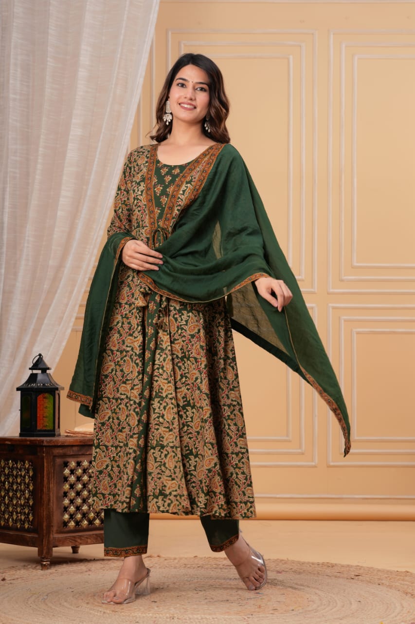 AZARAKHA  ANARKALI KURTI  SET