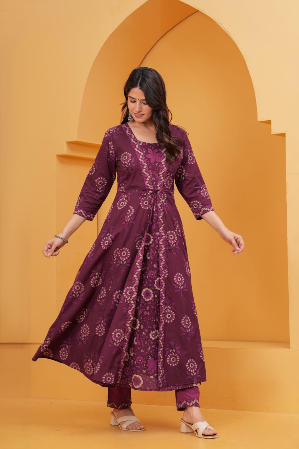 AZARAKHA ANARKALI KURTI SET