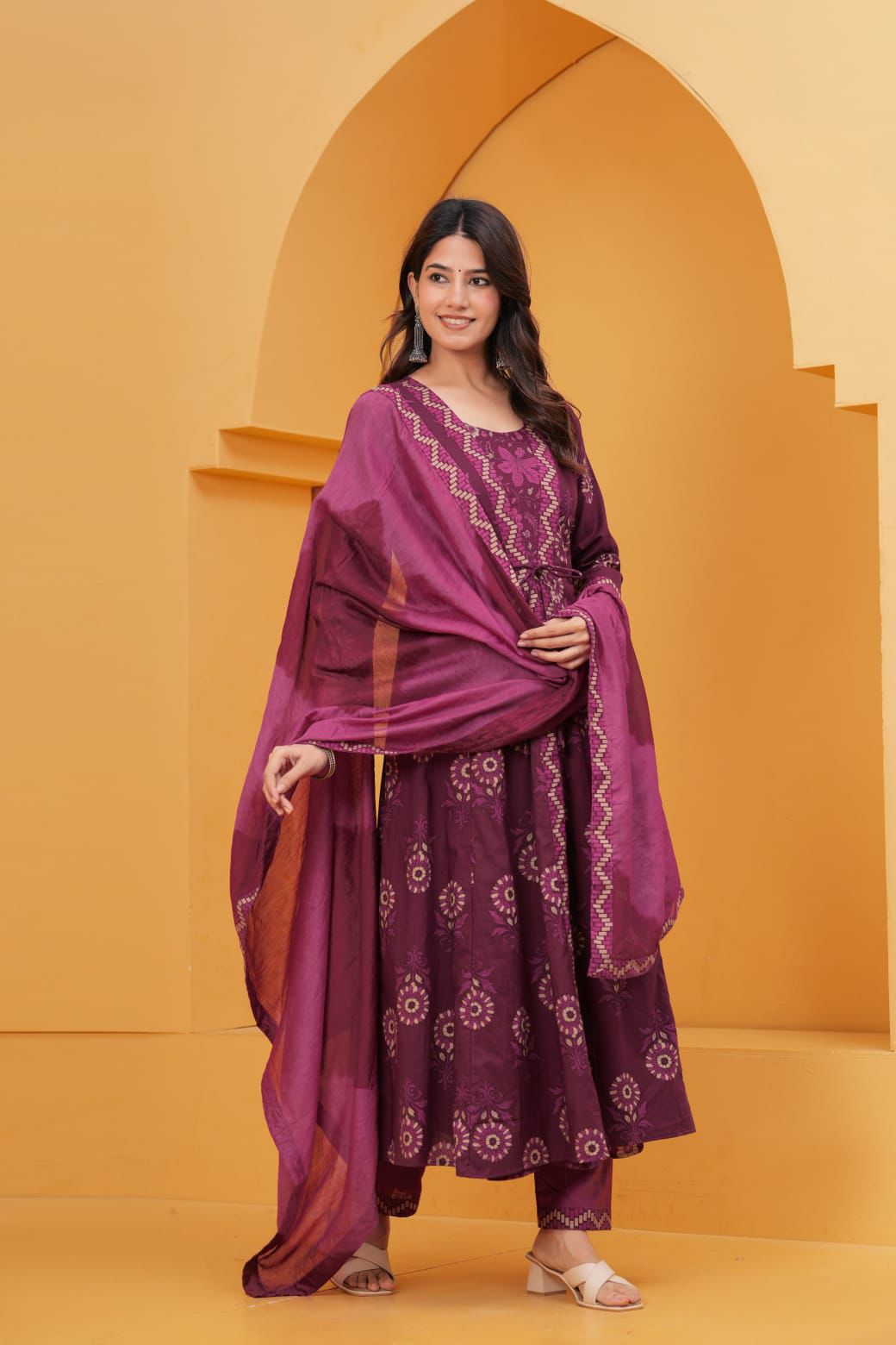 AZARAKHA ANARKALI KURTI SET