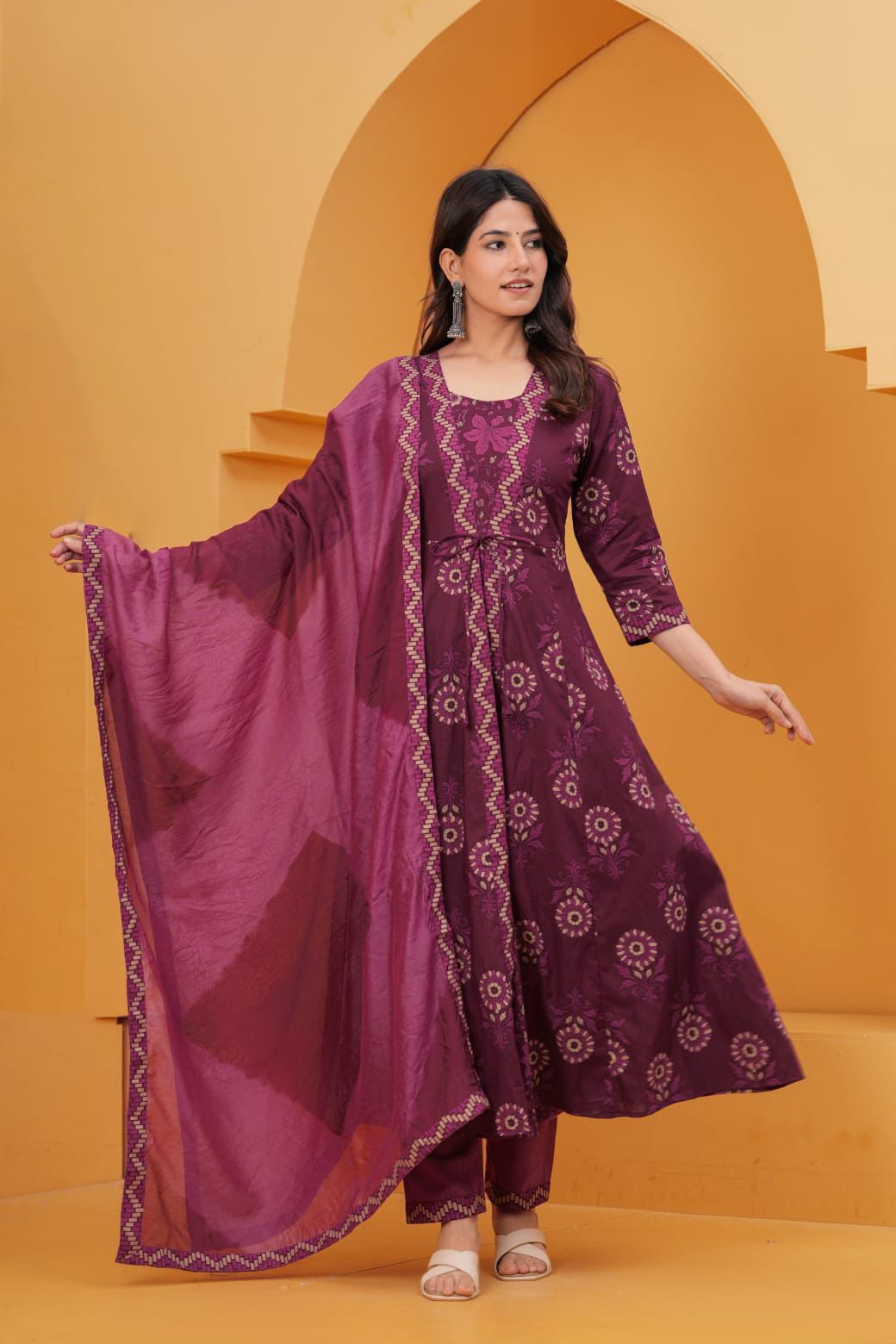 AZARAKHA ANARKALI KURTI SET