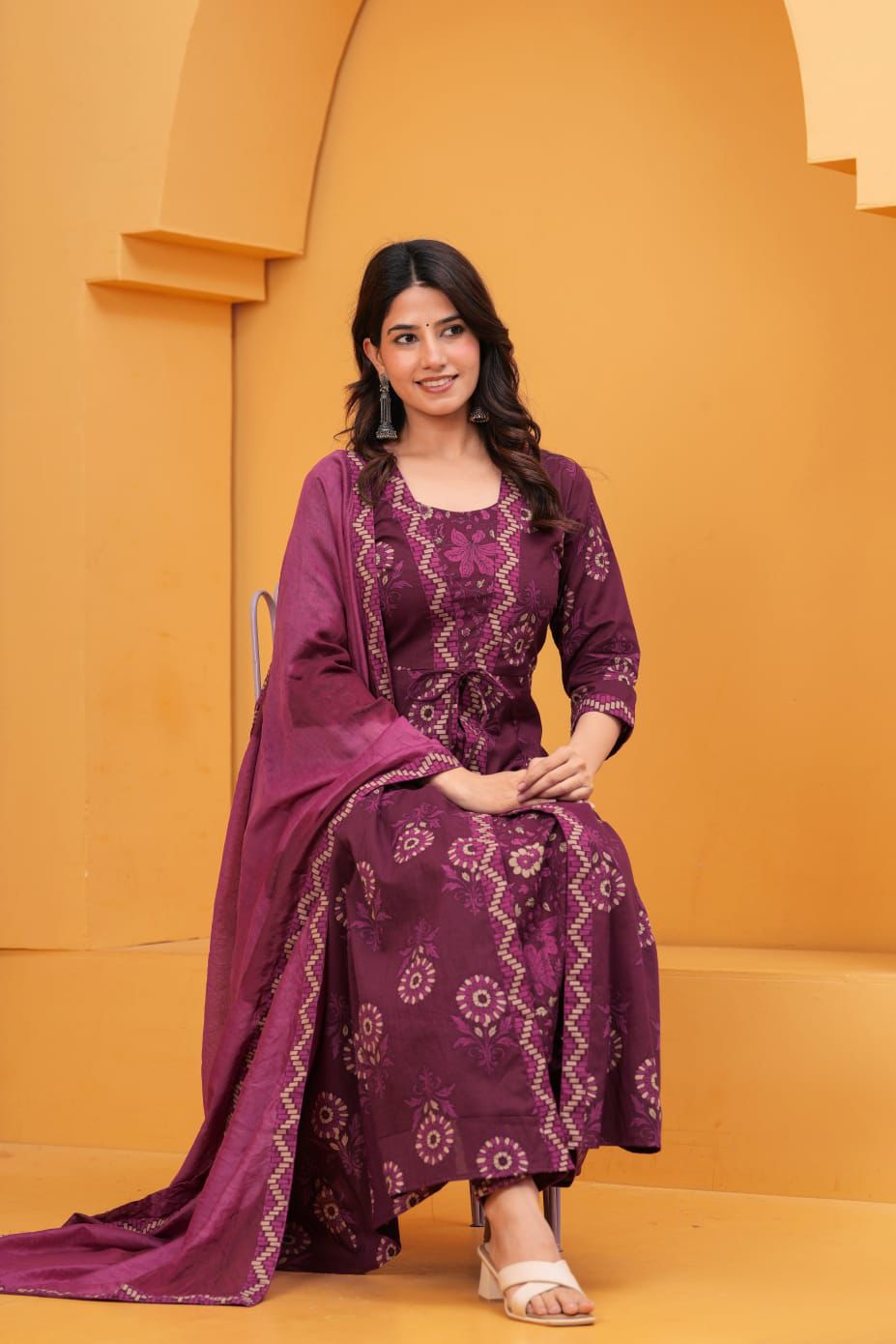 AZARAKHA ANARKALI KURTI SET
