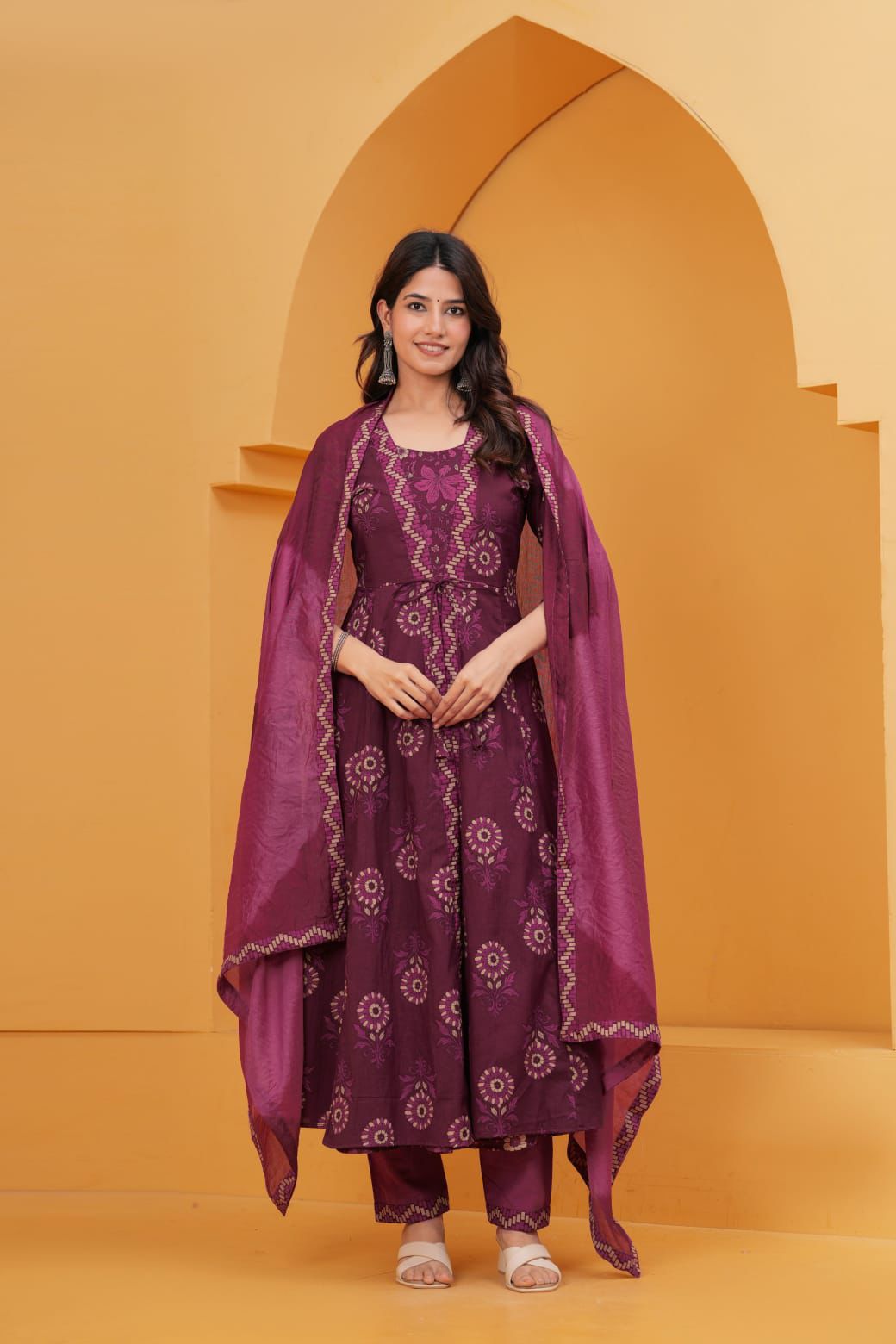 AZARAKHA ANARKALI KURTI SET