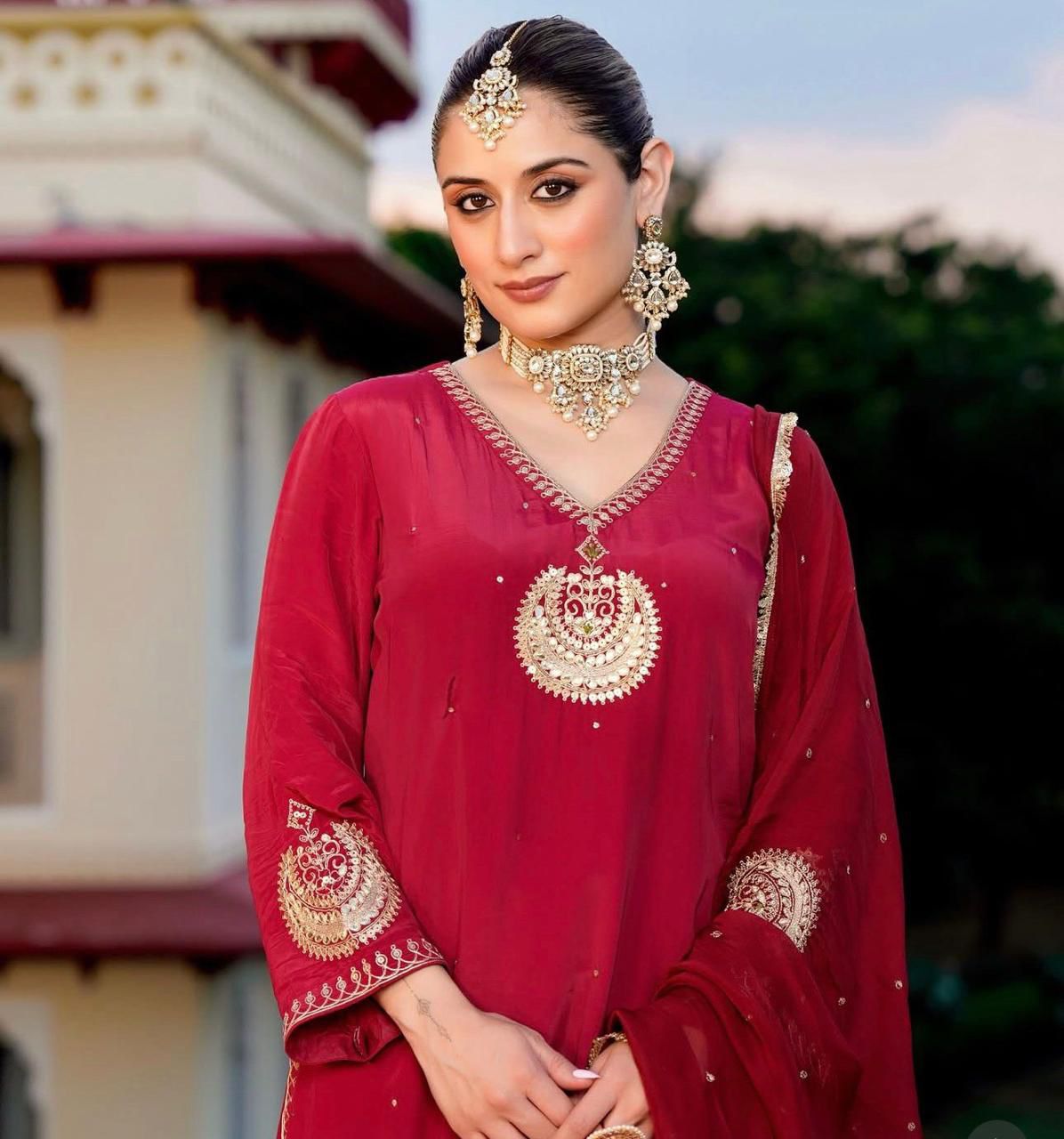 DREAMY PINK FLAIRED SUIT SET