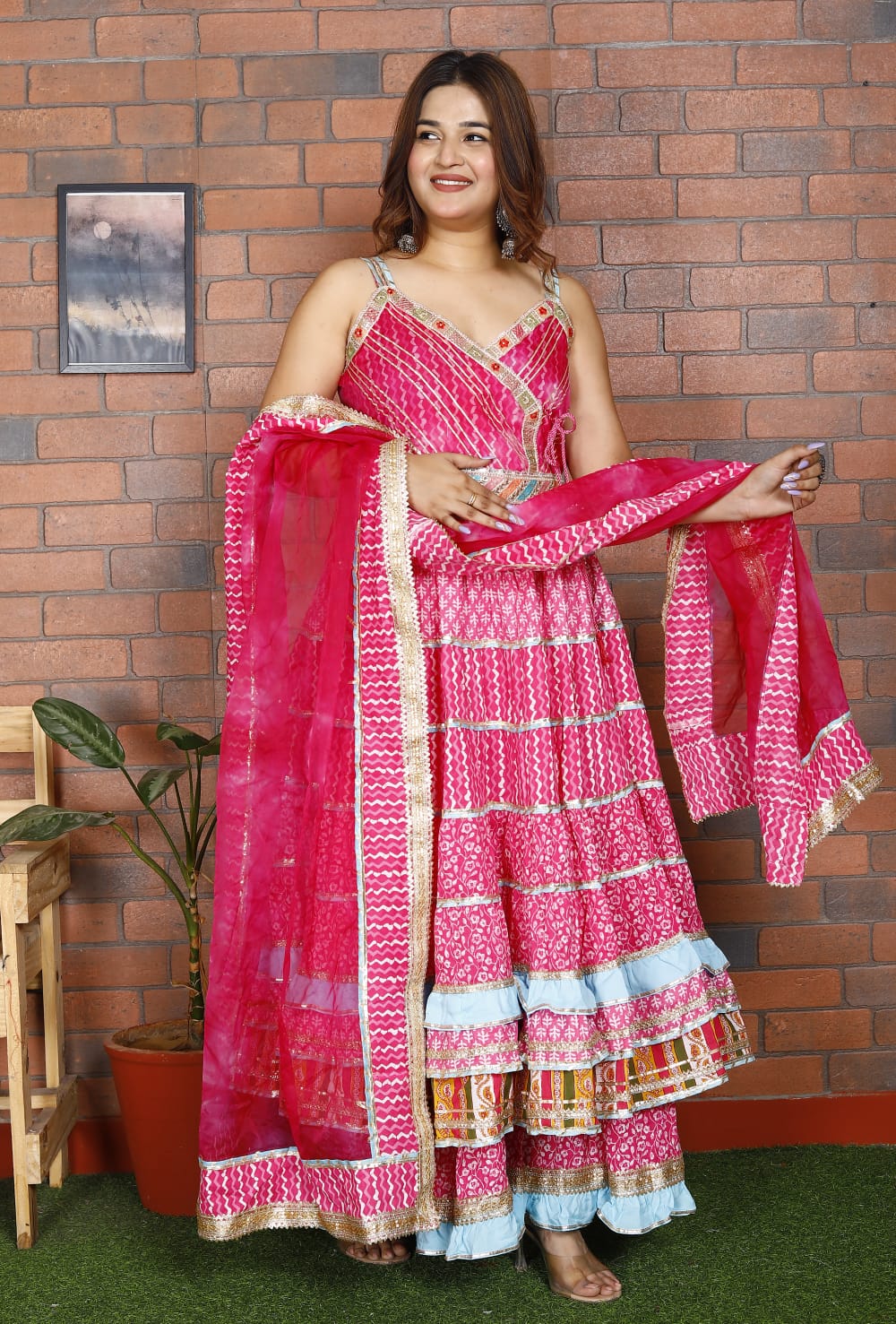 MASKALI ANARKALI SUIT SET